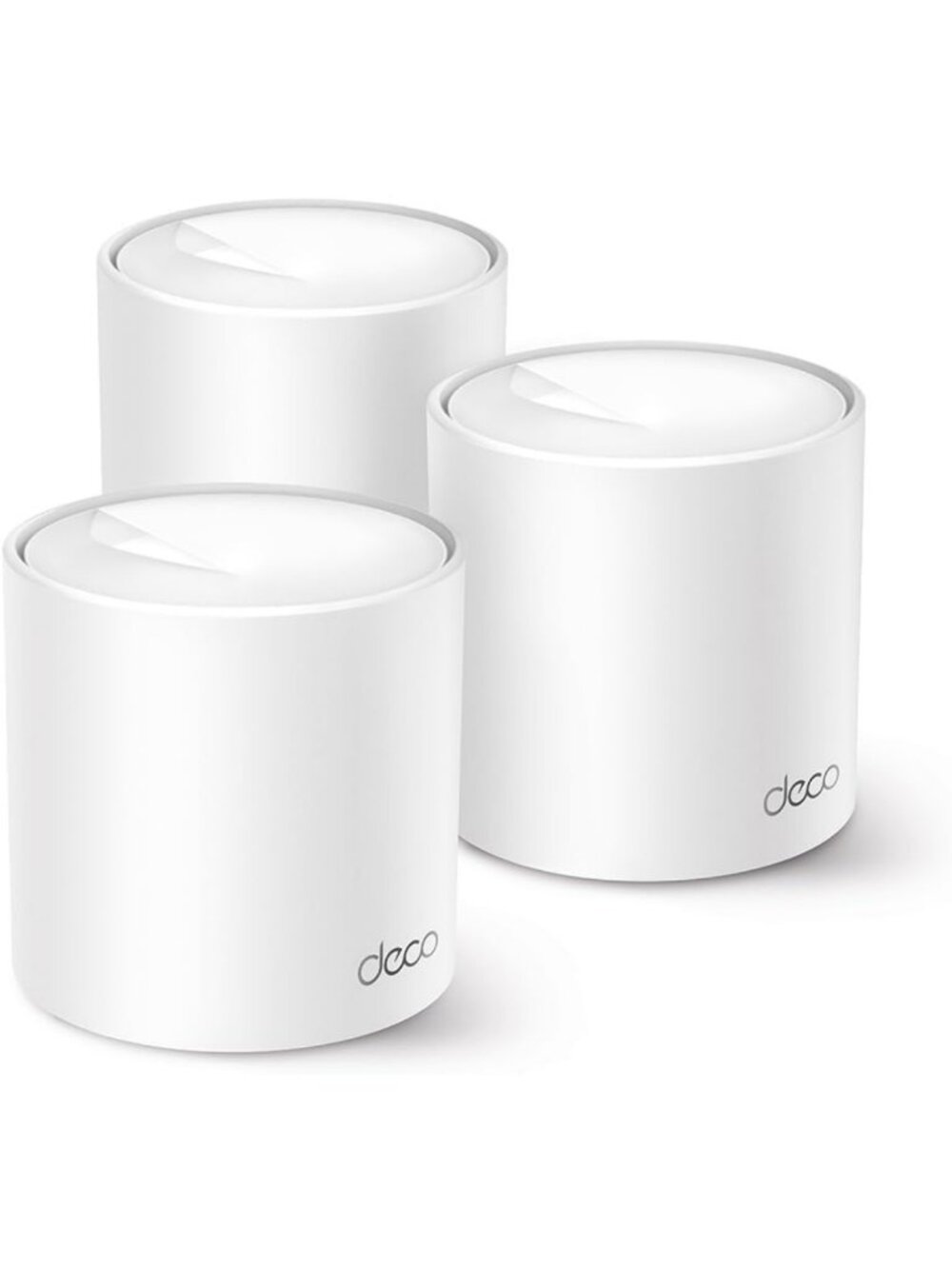 Wi-Fi 6 Mesh Router System, AX1500, 3 Routers, 5,600 Sq. Ft. Coverage, Parental